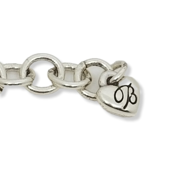 BRIGHTON SILVERTONED OPEN TRIPLE SQUARE PENDANTS & CHAIN NECKLACE - Picture 8 of 8